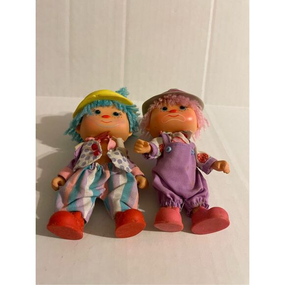 Two Vintage Picka Berry Circus Clowns Strawberry Shortcake Patches dolls - Picture 6 of 7